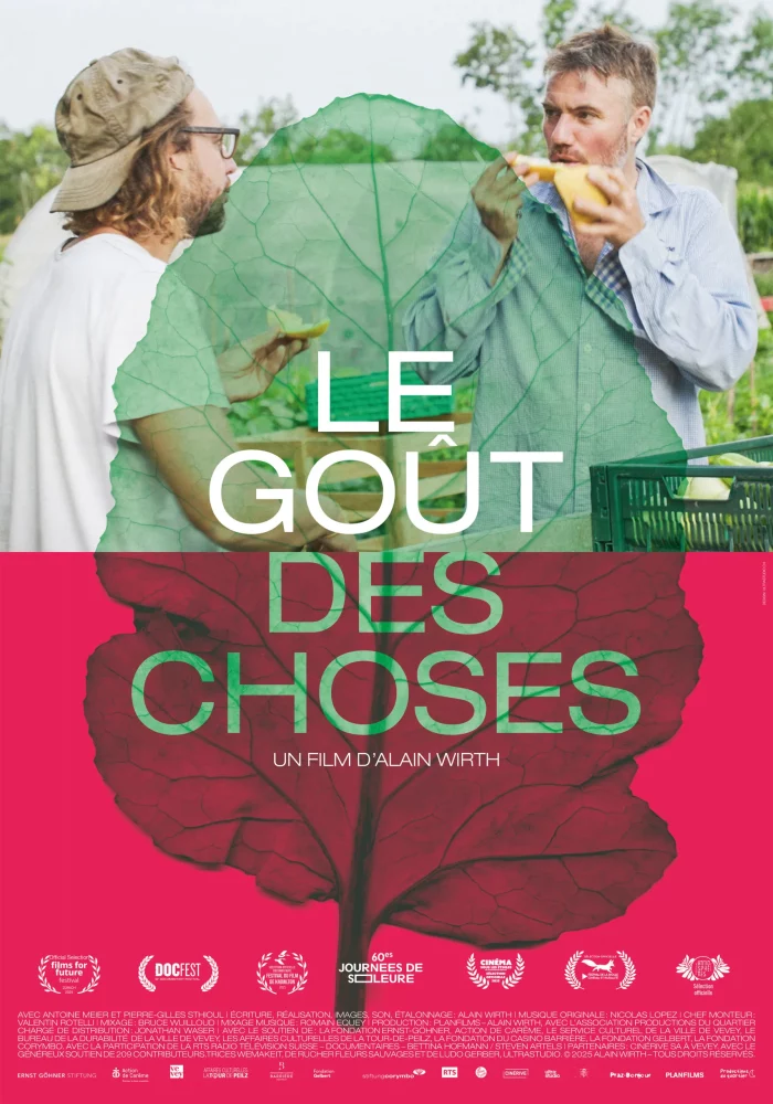 Poster du film "Le goût des choses"